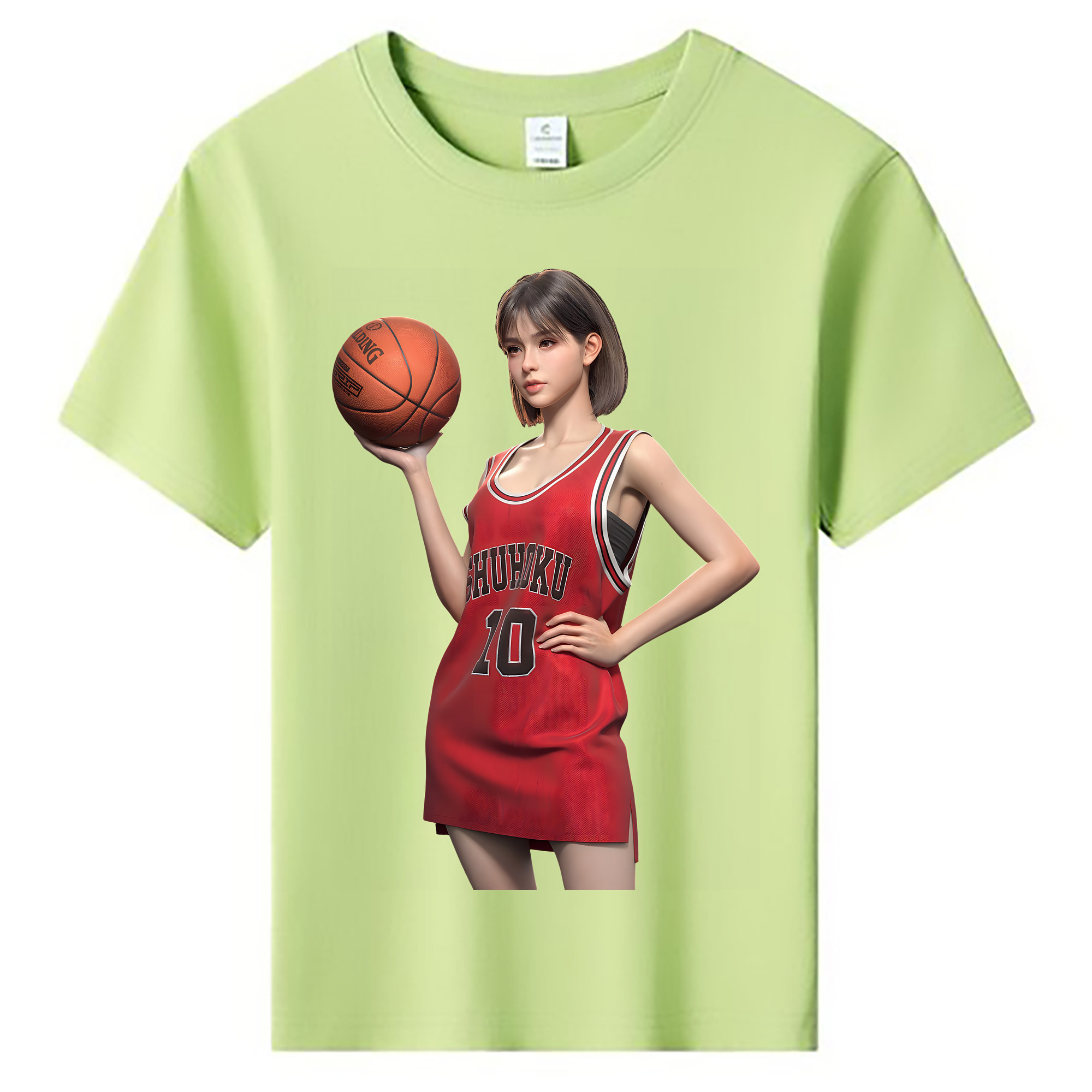 （画像用） SLAM DUNK／スラムダンク 綿100％キッズTシャツ（フロントプリント）